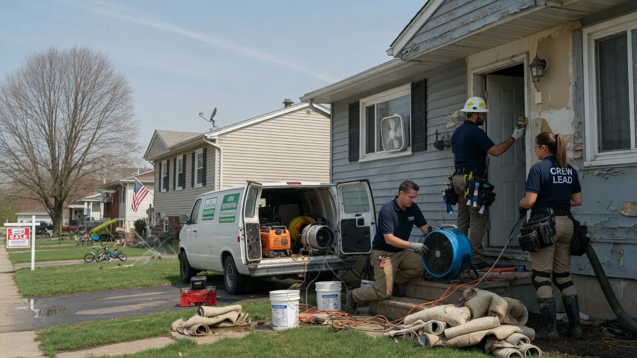 Flood Cleanup in Mill Spring, NC near me